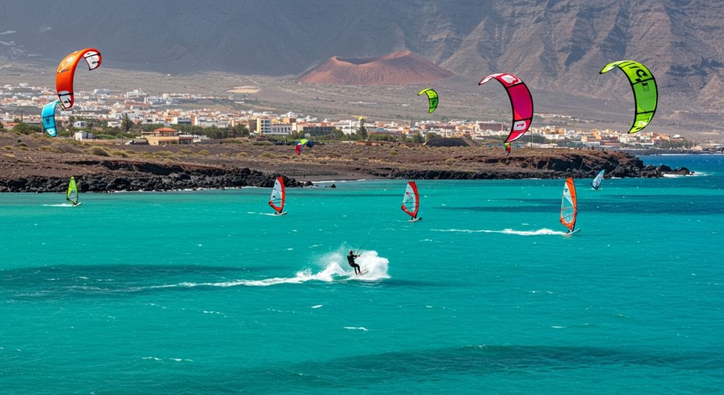 Kitesurf y Windsurf en Tenerife: Guía de Playas, Escuelas y Consejos