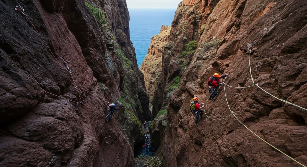Escalada y Barranquismo en Tenerife: Aventuras entre Roca y Naturaleza